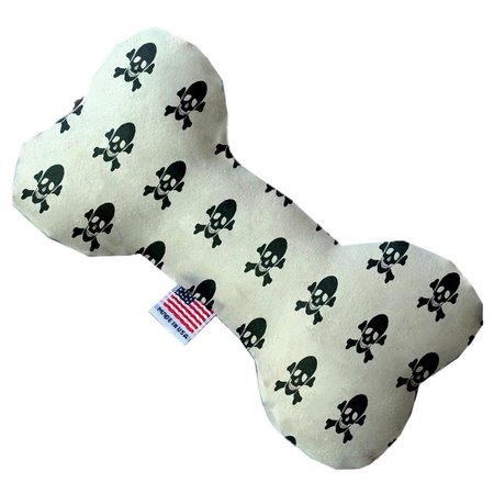MIRAGE PET PRODUCTS Pure Poison Canvas Bone Dog Toy 6 in. 1356-CTYBN6